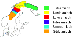Samische Dialekte