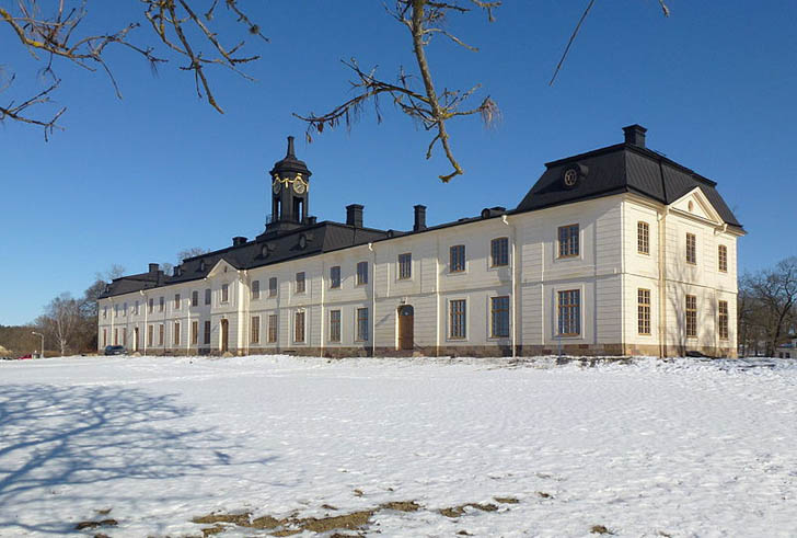 Schloss Svartsjö im Winter 2013 Schloss Svartsjö