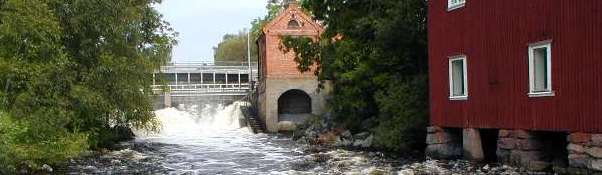 Schleuse und Kraftwerk in Töcksfors Schleuse und Kraftwerk in Töcksfors