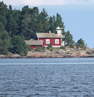 Leuchtturm Borhallsudde