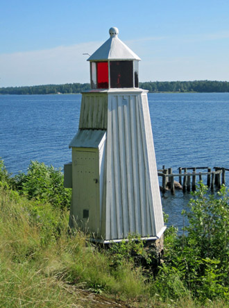 Leuchtturm Brommsund nedre