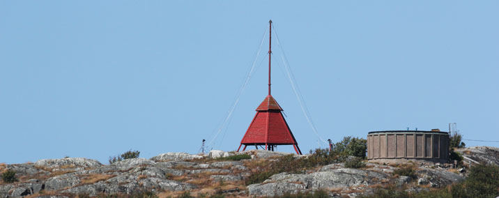 Landmarke auf Kalvsund