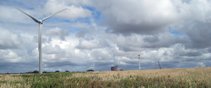 Lövstaviken Windturbinen