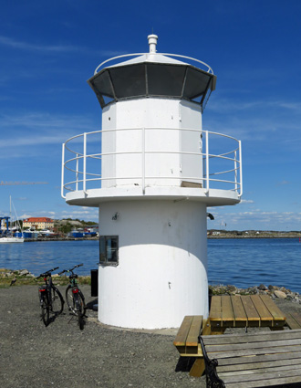 Leuchtfeuer Öckerö Fischerhafen Leuchtfeuer Öckerö Fischerhafen