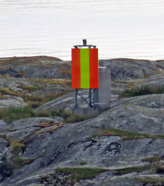 Unterfeuer Rivö Fjord