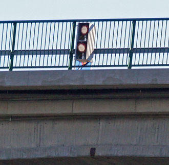 Alte Svinesundbrücke Fahrwassermitte Alte Svinesundbrücke