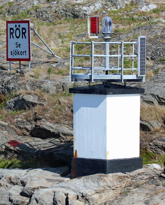 Leuchtfeuer Tvestjärten Leuchtturm Tvestjärten