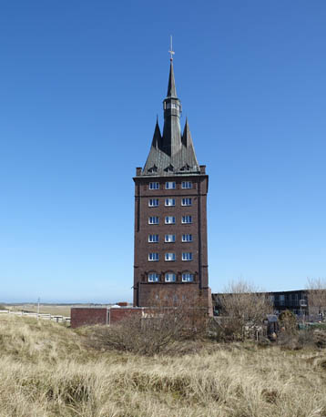 Wangerooge Westturm Leuchtturm Wangerooge West