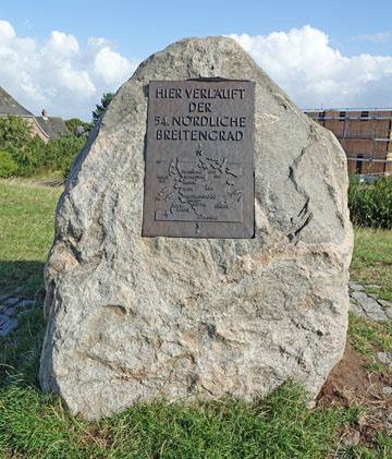 54. Breitengrad in Friedrichskoog