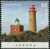 Briefmarke Leuchtturm Arkona Briefmarke Leuchtturm Arkona