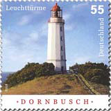 Briefmarke Leuchtturm Dornbusch Briefmarke Leuchtturm Dornbusch