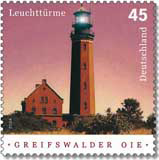 Briefmarke Leuchtturm Greifswalder Oie