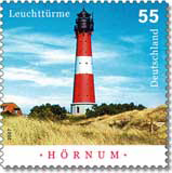 Briefmarke Leuchtturm Hörnum Briefmarke Leuchtturm Hörnum