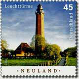 Briefmarke Leuchtturm Neuland