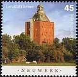 Briefmarke Leuchtturm Neuland Briefmarke Leuchtturm Neuwerk