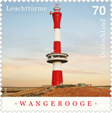 Briefmarke Leuchtturm Wangerooge Briefmarke Leuchtturm Wangerooge