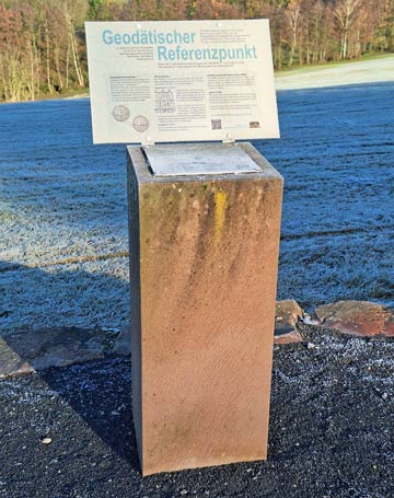 Geodätischer Rferenzpunkt Westerngrund Geodätischer Rferenzpunkt Westerngrund