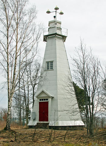 GPS-Antennen auf Leuchtturm