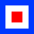 Signalflagge "W"