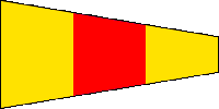 Zahlenwimpel "0"