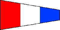 Zahlenwimpel "3"