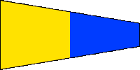 Zahlenwimpel "5"