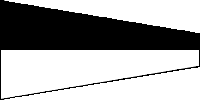 Zahlenwimpel "6"