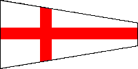 Zahlenwimpel "8"