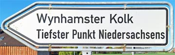 Tiefster Punkt Niedersachsens