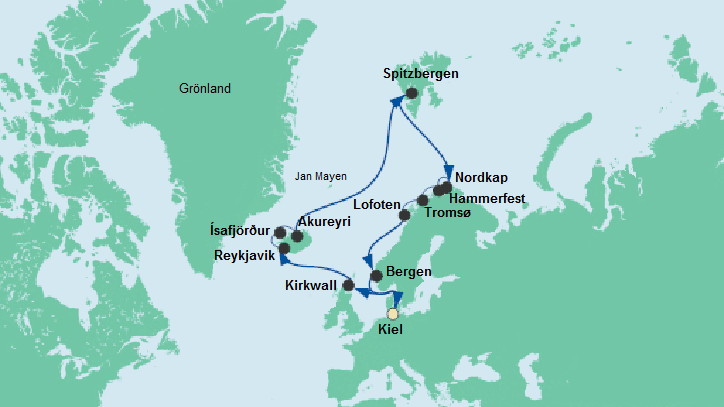 Highlights am Nordpolarmeer Highlights am Nordpolarmeer