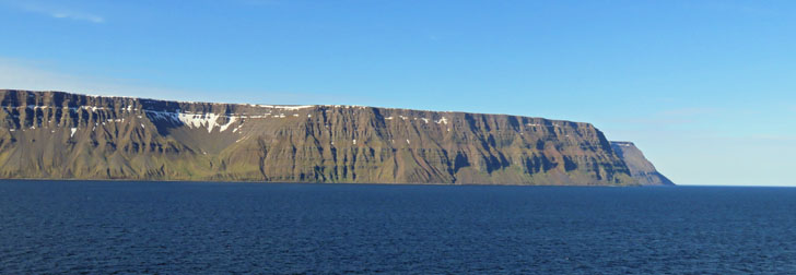 Bucht von Isafjördur Isafjördur