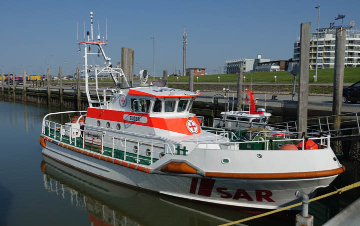 Seenotkreuzer EUGEN in Norddeich SAR EUGEN