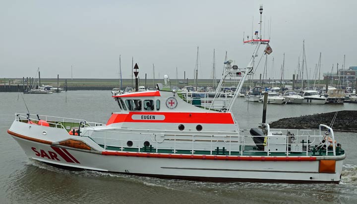Seenotkreuzer EUGEN in Norddeich SAR EUGEN