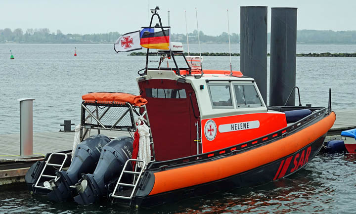Seenotrettungsboot HELENE in Burgstaaken Seenotrettungsboot HELENE