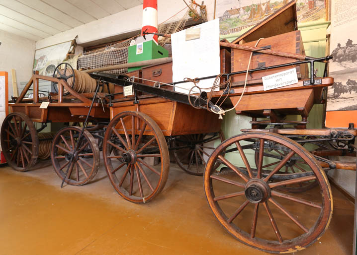 Raketenapparat in Neuharlingersiel